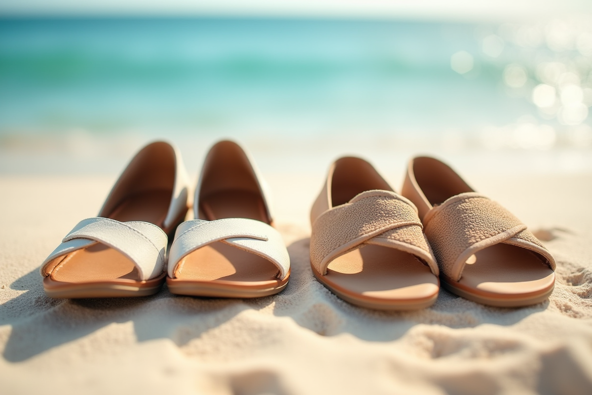 Deux paires de chaussures d