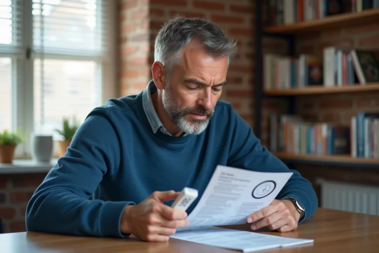 Homme moyenâgeux utilisant une télécommande Veluxstyle